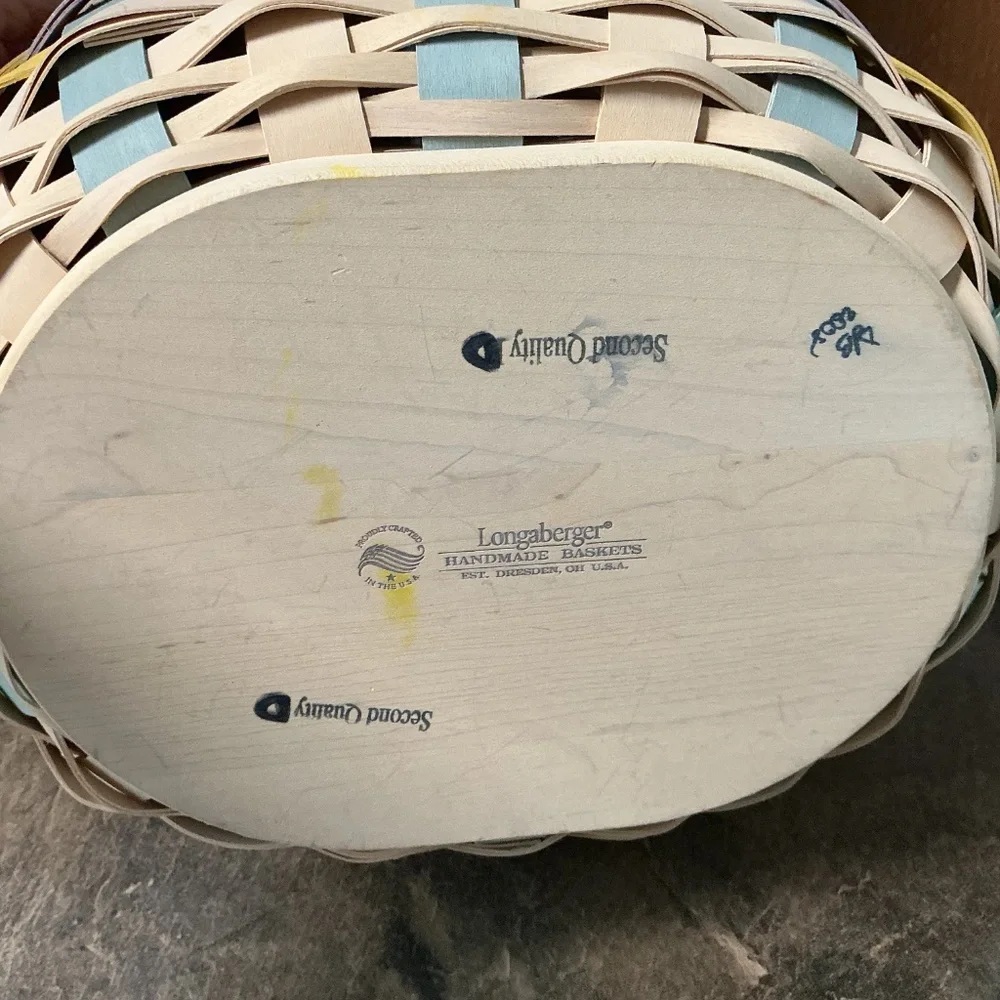 Longaberger Large Easter Basket Set - Picture 7 of 10